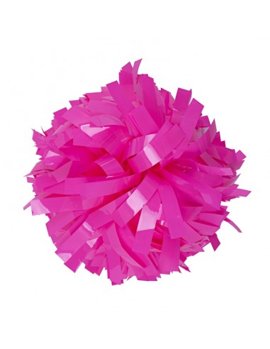Pom pon professionale 6" con impugnatura centrale - Neon Rosa