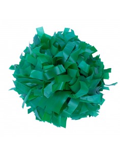 Pom-pom profesional 6" con asa central – Plástico Verde