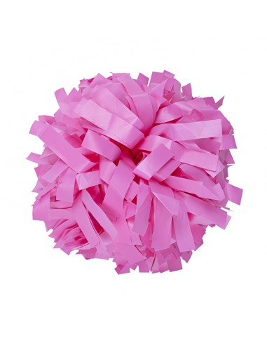 Pom pon professionale 6" con impugnatura centrale - Plastica Rosa