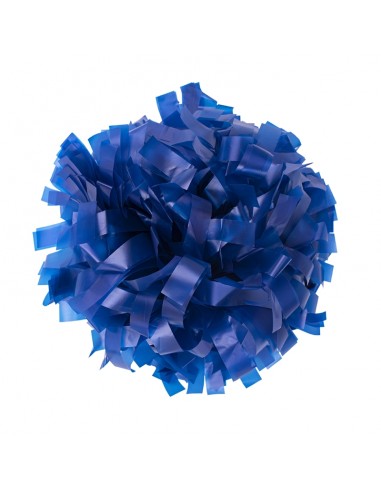 Pom pon professionale 6" con impugnatura centrale - Plastica Blu