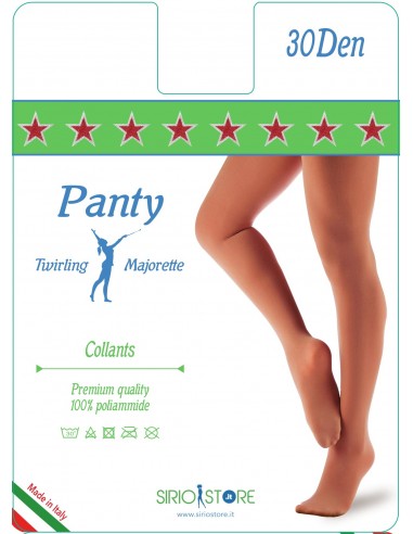 Collant Twirling e Majorettes 30den opaco light toast FINE SERIE - conf da 5 paia