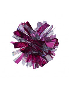 Mini Pom Pon Gadget | Con Elastico o Gancetto | Accessorio Cheerleading, Majorettes e Danza 2