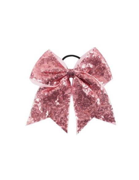 Cheer Bow – Fiocco Cheerleader in Grosgrain con Elastico