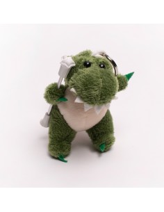 Peluche porteclés Baton Twirling Crocodile