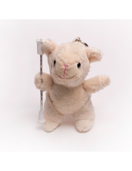 Peluche portachiavi Baton Twirling Coniglio