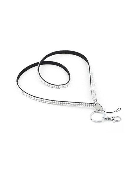 Porta badge in Strass