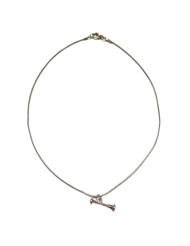 Collana Baton Twirling acciaio inox