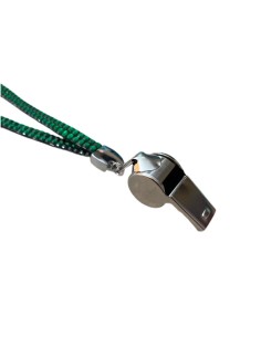 Sifflet avec cordon de strass couleurs Italie 2
