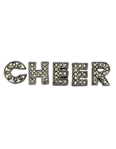 Set de Letras con Strass “C H E E R”  Personaliza y brilla