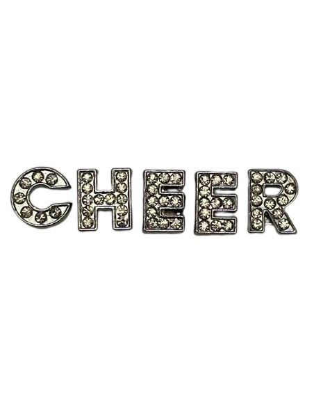 Set de Lettres Strass “C H E E R”  Personnalisez et brillez