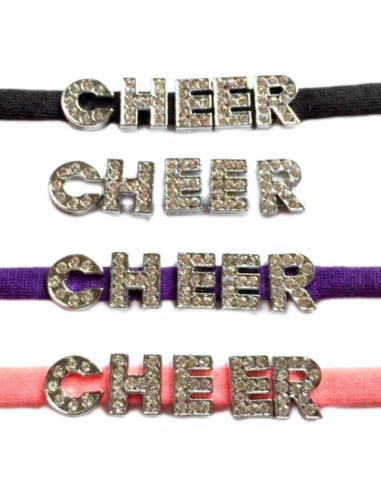 Set de Lettres Strass “C H E E R”  Personnalisez et brillez