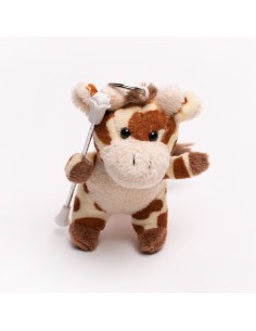 Peluche portachiavi Baton Twirling Giraffa