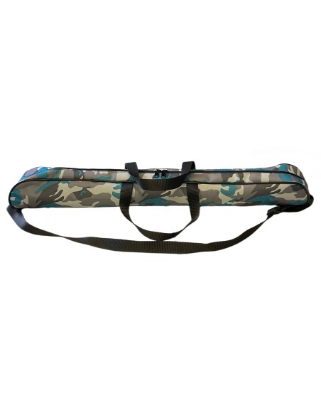 Baton Bag Medium - Camouflage Turchese