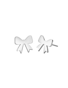 Boucles d'oreilles Noeud acier inoxydable
