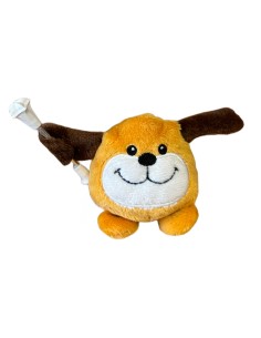Peluche tondo Cane, Baton Twirling