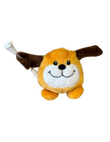 Peluche tondo Cane, Baton Twirling