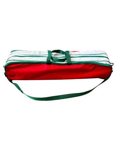 Baton Bag Large - Bianco Rosso Verde