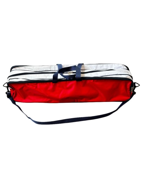 Baton Bag Large - Bianco Rosso Blu