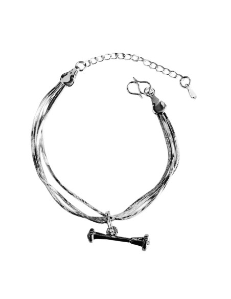 Bracelet bâton Twirling Argent 925 - taille Enfant