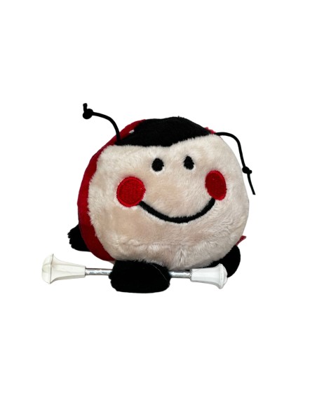 Peluche tondo Coccinella, Baton Twirling