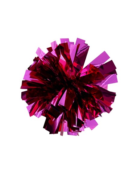 Mini Pom Pon Gadget | Con Elastico o Gancetto | Accessorio Cheerleading, Majorettes e Danza