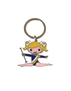 Ciondolo - Portachiavi Twirler in acciaio inox