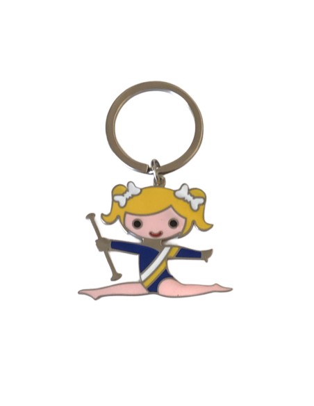 Ciondolo - Portachiavi Twirler in acciaio inox