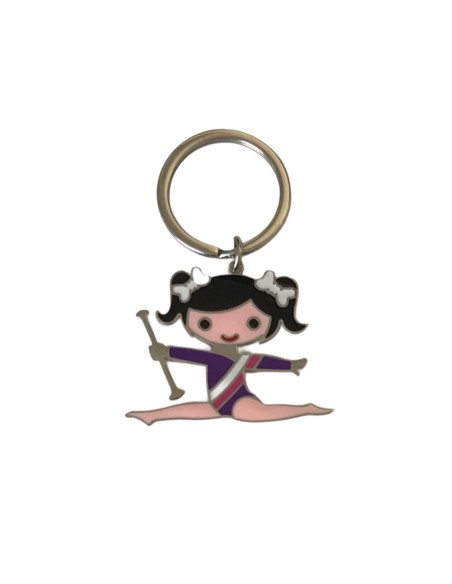 Ciondolo - Portachiavi Twirler in acciaio inox