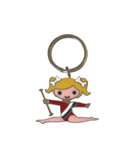Ciondolo - Portachiavi Twirler in acciaio inox