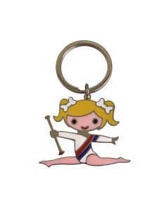 Colgante - Llavero Twirler acero inoxidable