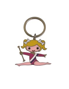 Colgante - Llavero Twirler acero inoxidable