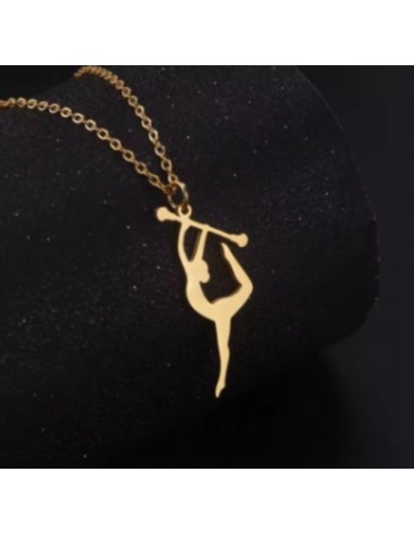 Collana Twirler in acciaio inox