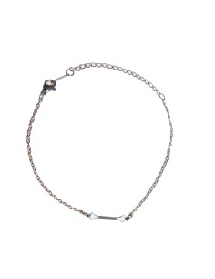 Pulsera Baton Twirling, acero inoxidable y esmalte