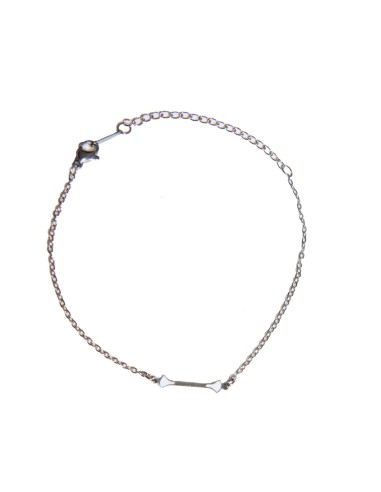 Braccialetto Baton Twirling acciaio inox e smalto