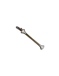 Charm Baton Twirling, acero y esmalte