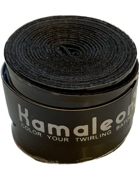 Kamaleon - Grip antiscivolo nero per Baton Twirling