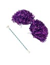 Kit JIMBO Mini Bastón de Twirling con 2 Mini Pompones | Baby Majorette